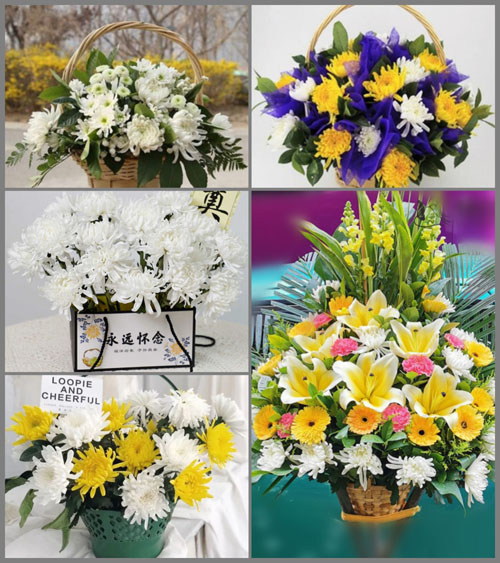 贵州毕节市织金县绮陌乡大沟村白事提篮配送